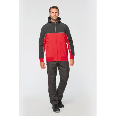 3 layers softshell blouson